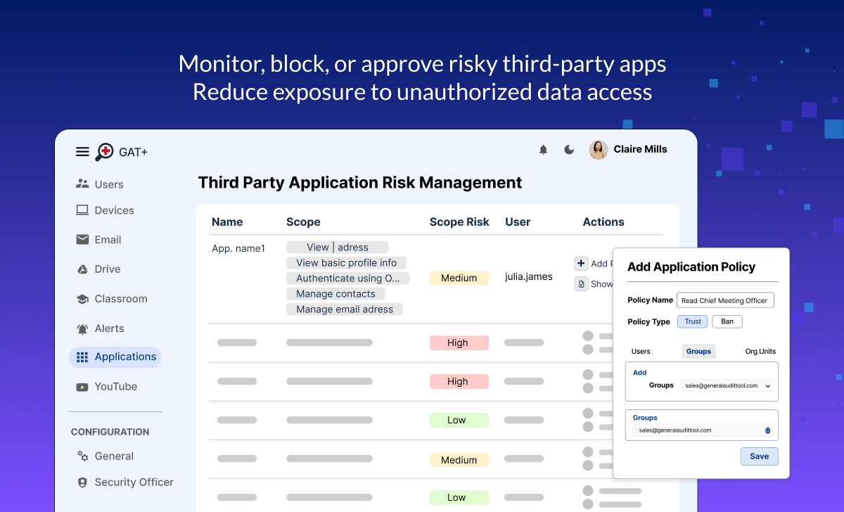 screenshot of GAT Labs